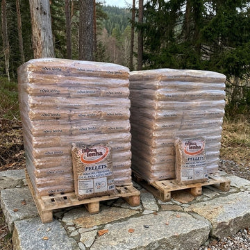 Pellets de Madeira Novalenha – 2 Palete com 154 Sacos de 15 kg